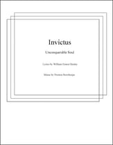 Invictus TBB choral sheet music cover